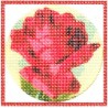 Gobelin 7x7 cm O Sz:617 T Rózsa