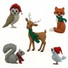 Dress It Up gombszett Woodland Holiday