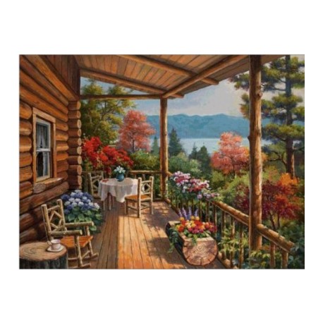 Gobelin 40x30 cm 4020 Terasz