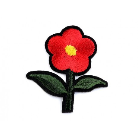 Vasalható folt piros virág