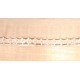 Pamutcsipke 1,1 cm bézs mintás szélcsipke