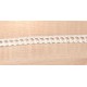 Pamutcsipke 1,1 cm krém hullámos szélcsipke