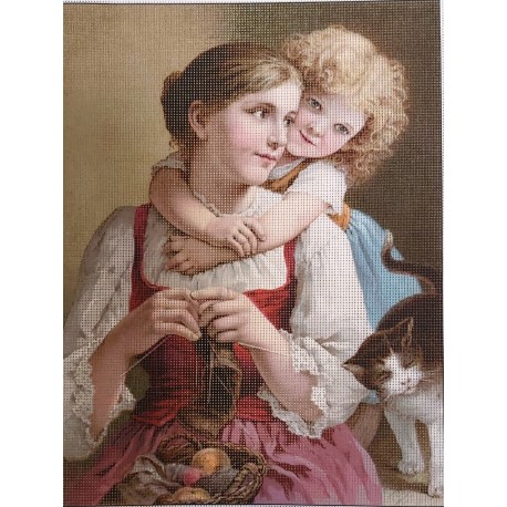 Gobelin 30x40 cm 6021 Ölelés