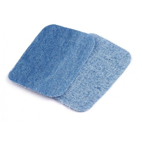 Vasalható farmerfolt világoskék 7,6x4,9 cm