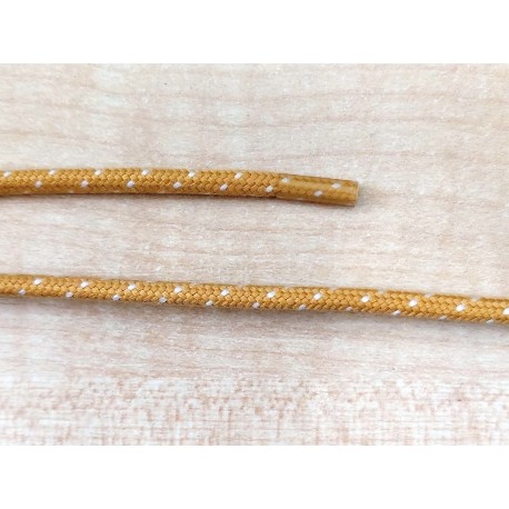 Cipőfűző túra gömbölyű 140 cm mustár