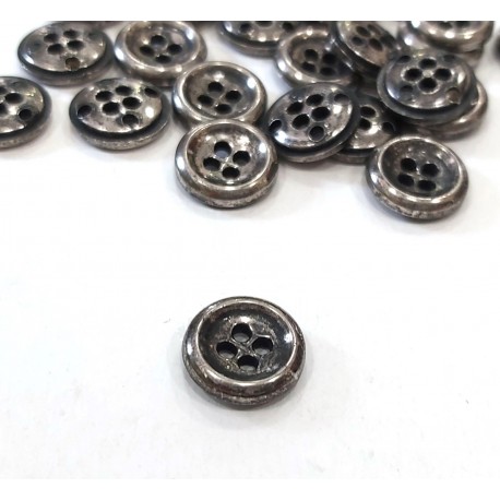 Gomb 1,3 cm nickel oxid