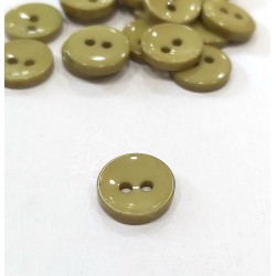 Gomb 1 cm khaki