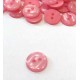 Gomb 1 cm rózsaszín gyöngyházfényű