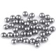Műanyag tekla gyöngy 0,8 cm ezüstszürke 10 g