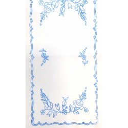 Hímezhető terítő 20x40 cm szegetlen XIV.