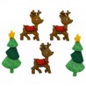 Dress It Up gombszett Reindeer Games