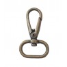 Karabíner 2 cm antik bronz