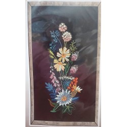 Hímzőkészlet 40x50 cm 14-335 Virágok