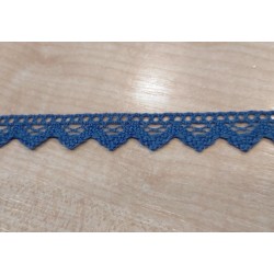 Pamutcsipke 1,8 cm kék cikkcakkos szélcsipke