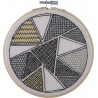 Blackwork szett 13 cm ABW0004 Háromszögek
