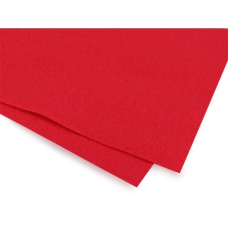 Filc 0,9 mm 30x30 cm piros