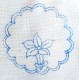 Hímezhető terítő 10 cm szegetlen VI.