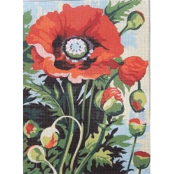 Gobelin 22x30 cm 6233 Pipacs