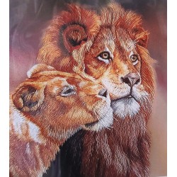 Tűfestés hímzőkészlet 17x19 cm JK-2095