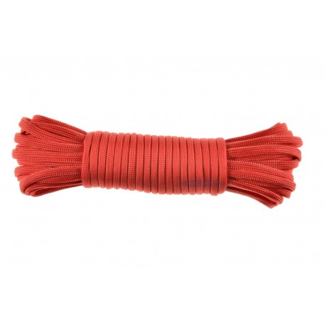 Paracord 550 zsinór 10 m piros