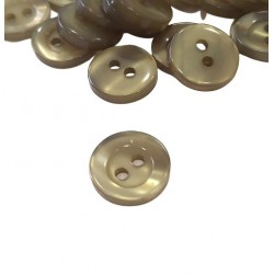Gomb 1,15 cm khaki