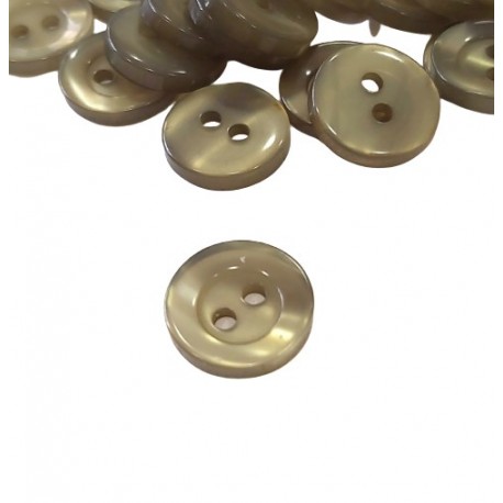 Gomb 1,15 cm khaki