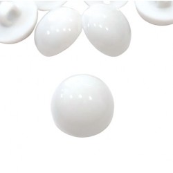 Gomb 1,5 cm füles fehér