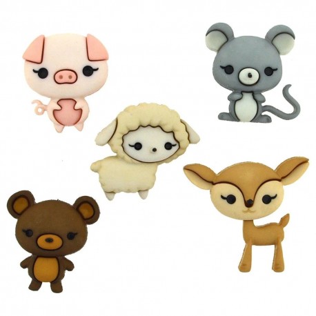 Dress It Up gombszett Animal Cuties