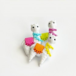 Dress It Up gombszett Who's Your Llama?