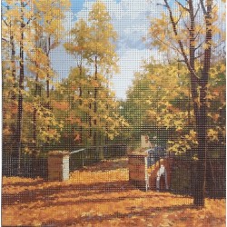 Gobelin 26x26 cm 4085 Híd ősszel