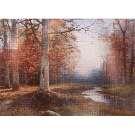 Gobelin 30x22 cm 4066 Őszi erdő