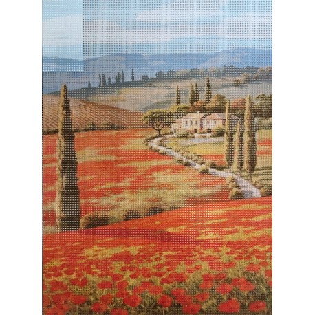 Gobelin 22x30 cm 4038 Pipacsmező