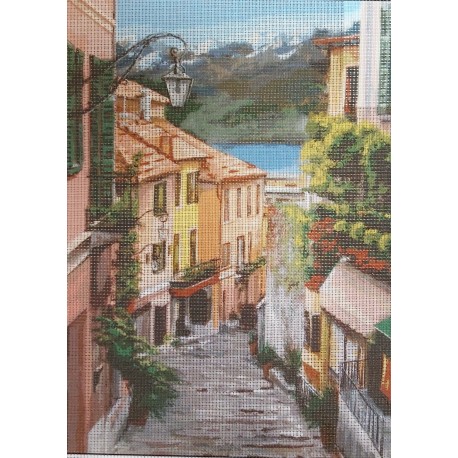 Gobelin 22x30 cm 4039 Utcakép