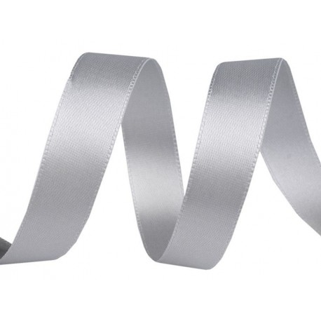 Szatén szalag 1,5 cm ezüst