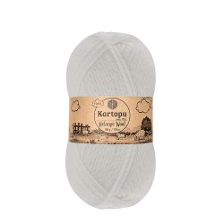 Melange Wool 100 g fehér
