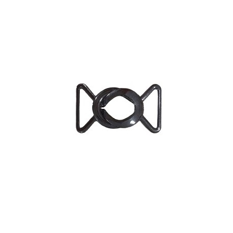 Díszcsat 3x5 cm ezüstszínű