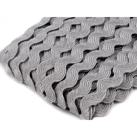 Farkasfog 5 mm szürke viszkóz