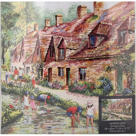 Keresztszemes 28x40 cm 02003 Arlington Row