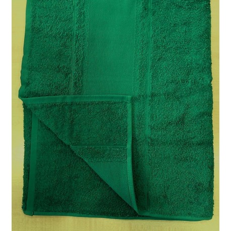 Hímezhető törölköző 70x140 cm zöld