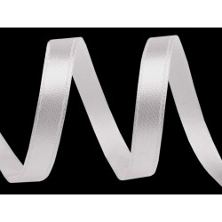 Szatén szalag 0,6 cm fehér