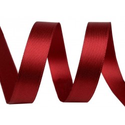 Szatén szalag 1,5 cm bordó