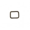 Téglalap 2 cm antik bronz