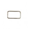 Téglalap 3 cm nickel
