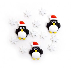 Dress It Up gombszett Holiday Penguins