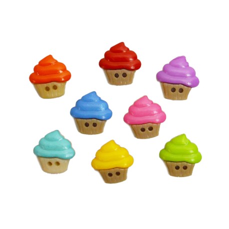 Dress It Up gombszett Birthday Cupcakes