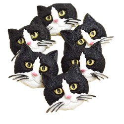 Dress It Up gombszett Cat Head