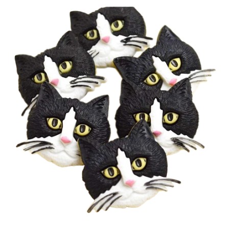 Dress It Up gombszett Cat Head