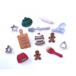 Dress It Up gombszett Christmas Cookies