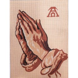 Gobelin 18x24 cm 311 Imádkozó kéz