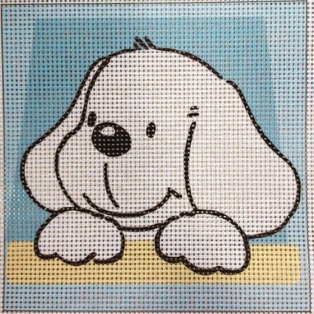 Gobelin 15x15 cm 368 Kutyus